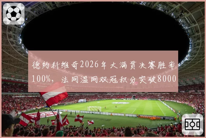 德约科维奇2026年大满贯决赛胜率100%,法网温网双冠积分突破8000